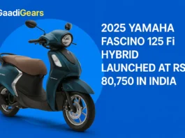 2025 Yamaha Fascino 125 Fi Hybrid