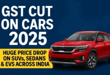GST Cut on Cars 2025: Big Relief for Buyers as Prices Drop Across India GST Cut on Cars 2025